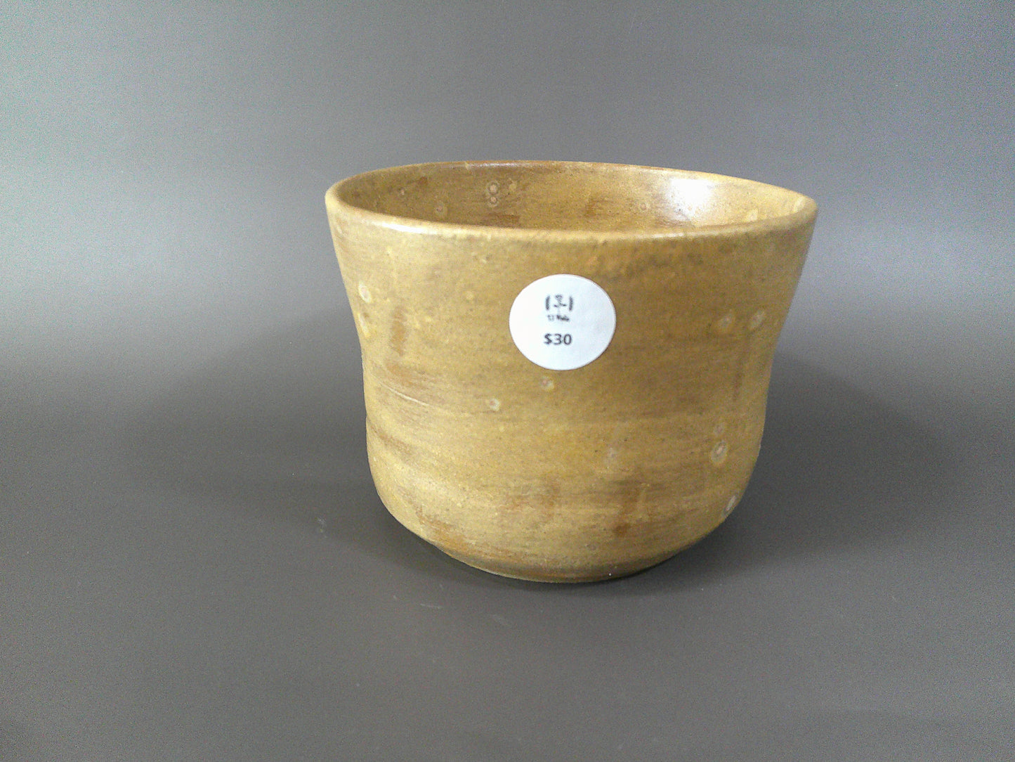 Light Brown Pottery bowl $30