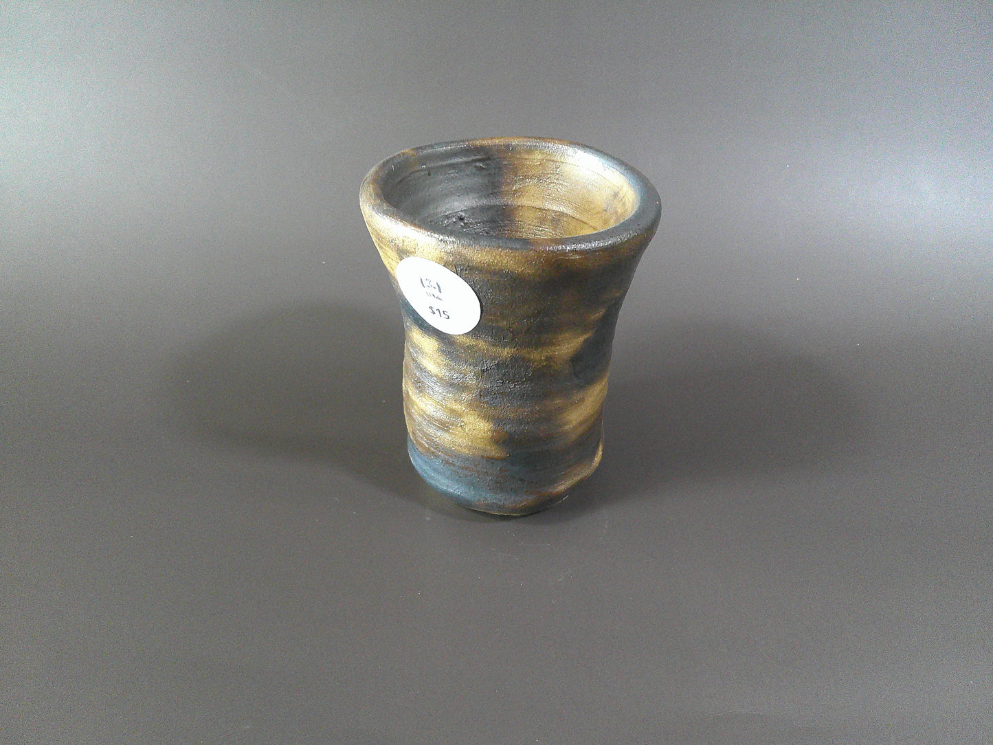 Gold/Black Pottery piece $15