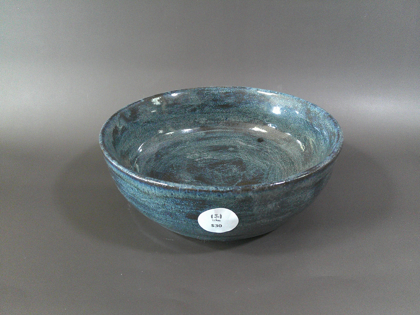 Blue/Black Pottery bowl $30