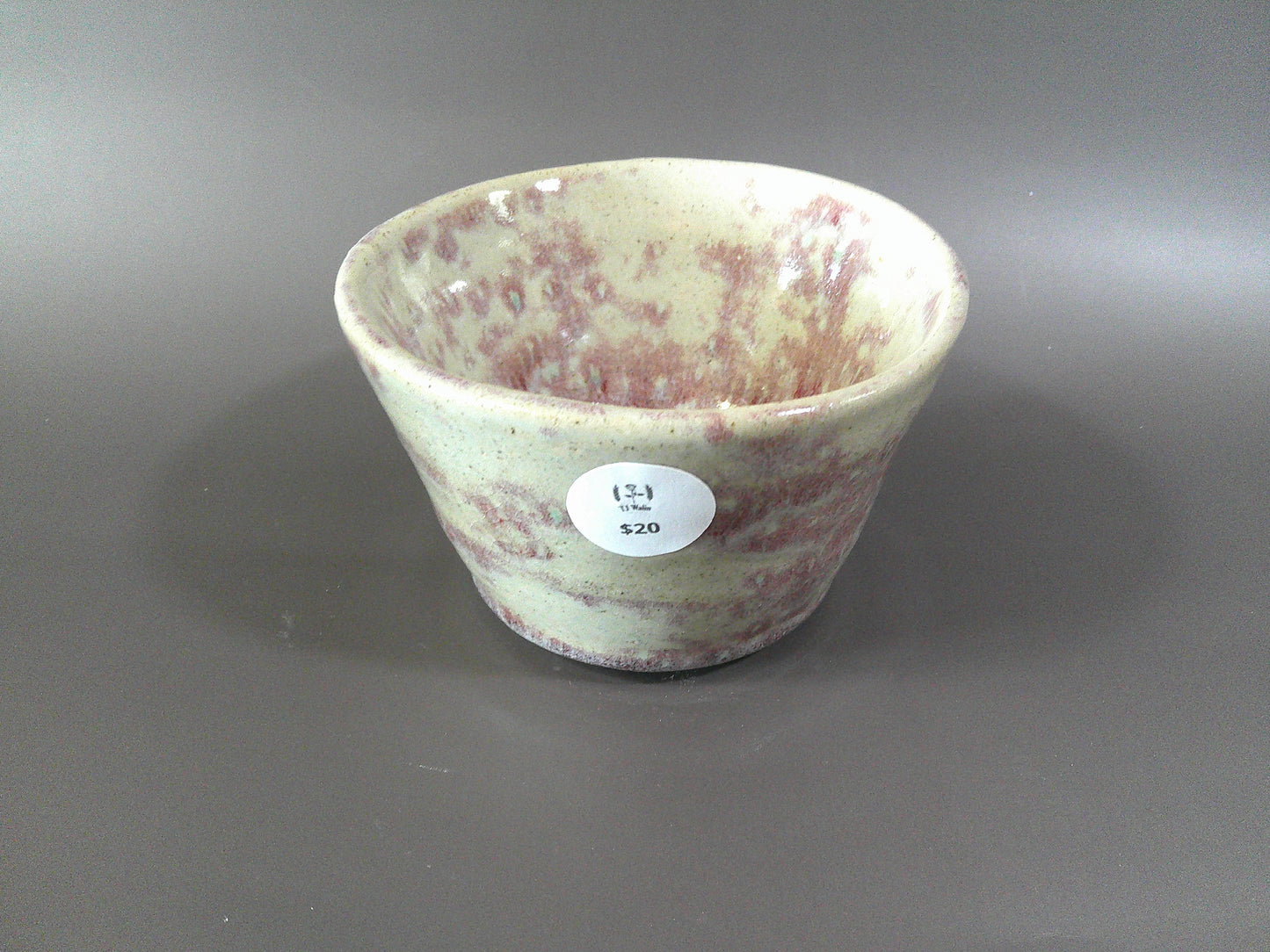 Spotted colored small bowl $20
